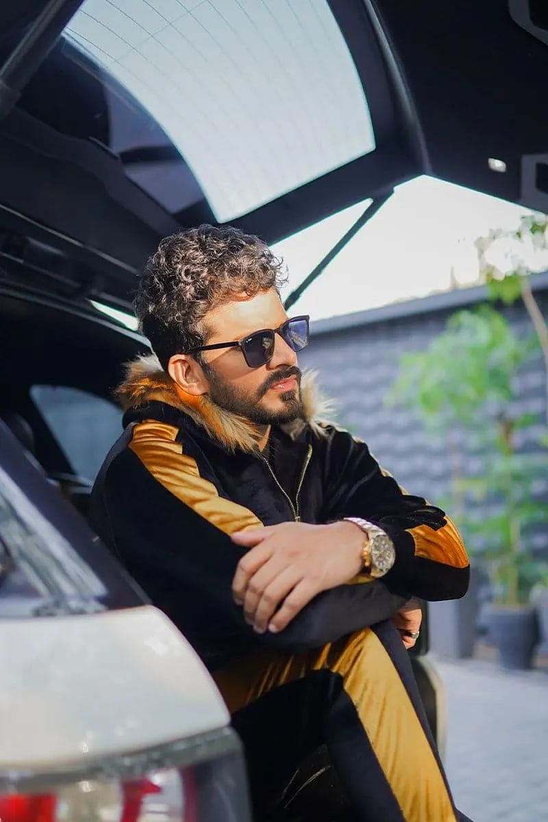 Black Gold Luxe Twin Set - Flex Clothing