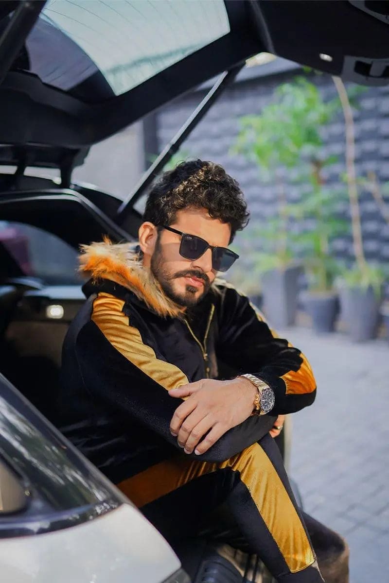 Black Gold Luxe Twin Set - Flex Clothing