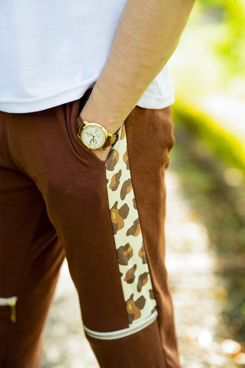 Regal Cheetah (White) Twin Set - Flex Clothing