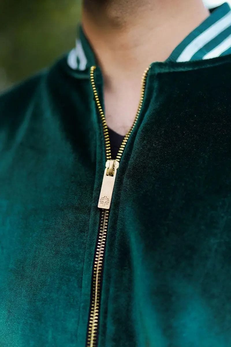 Emerald Luxe Jacket - Flex Clothing