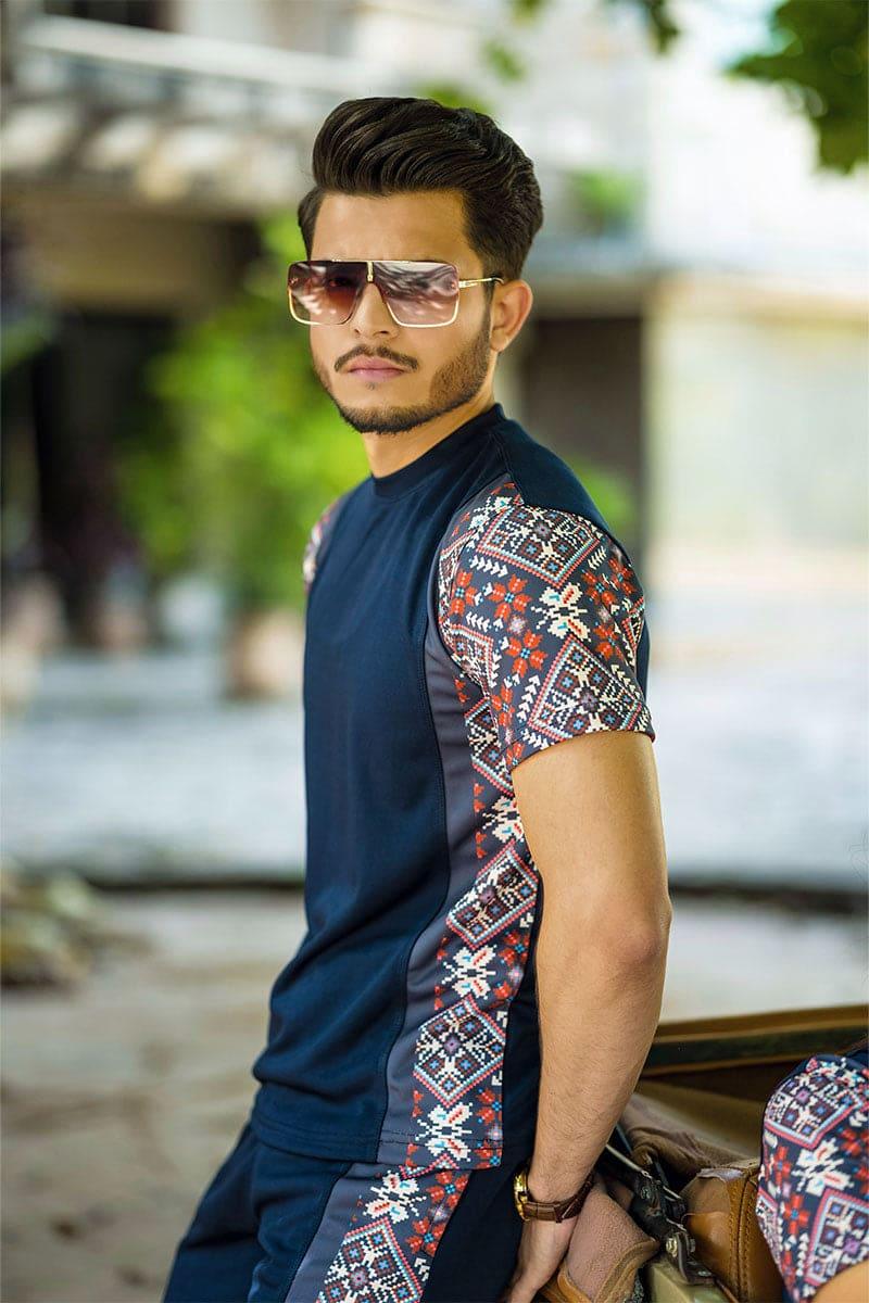 Ethnic Ajrak Pattern Twin Set - Flex Clothing