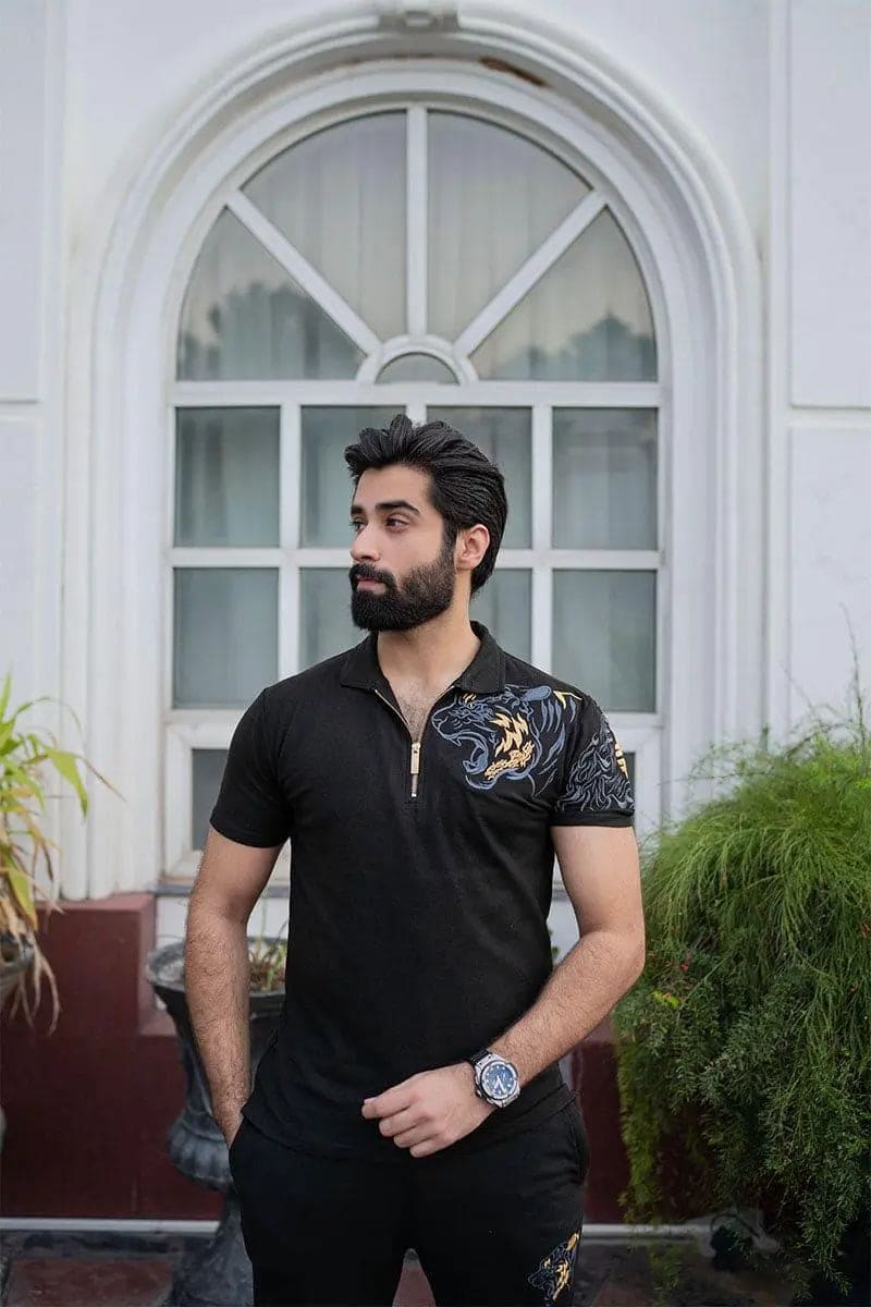 Fierce Lion Black Twin Set - Flex Clothing