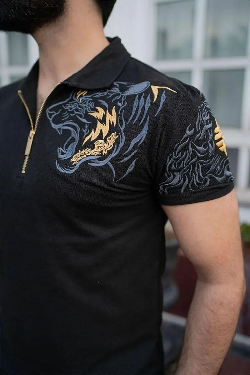 Fierce Lion Black Twin Set - Flex Clothing