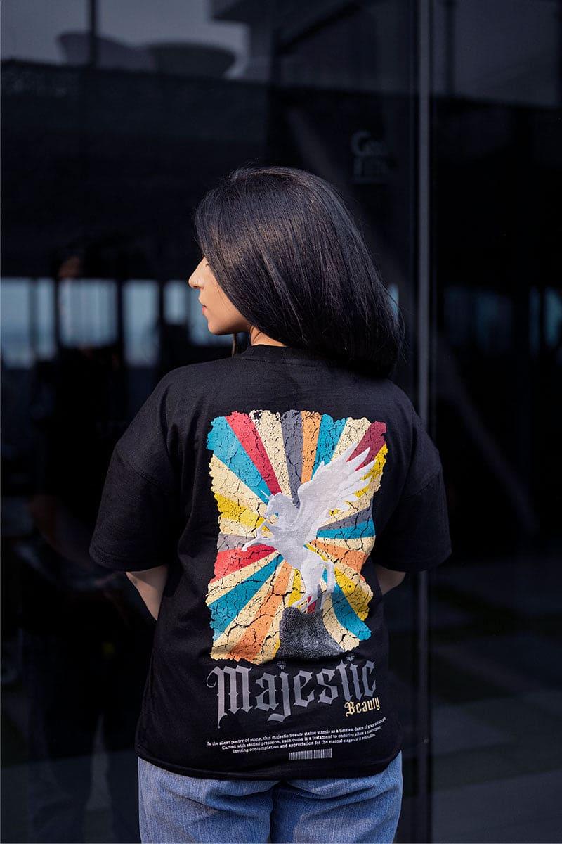 Majestic Beauty Oversized Shirt - Flex Clothing