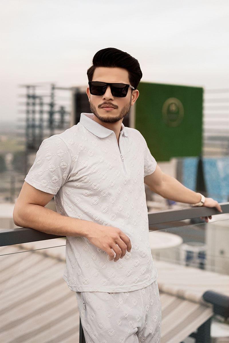 Flex 3D Pattern 2.0 (White) Twin Set - Flex Clothing