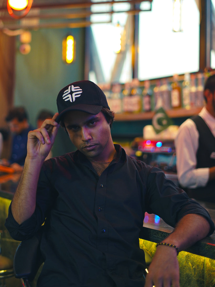 Matte Black 3D Flex Logo Cap Flex Clothing