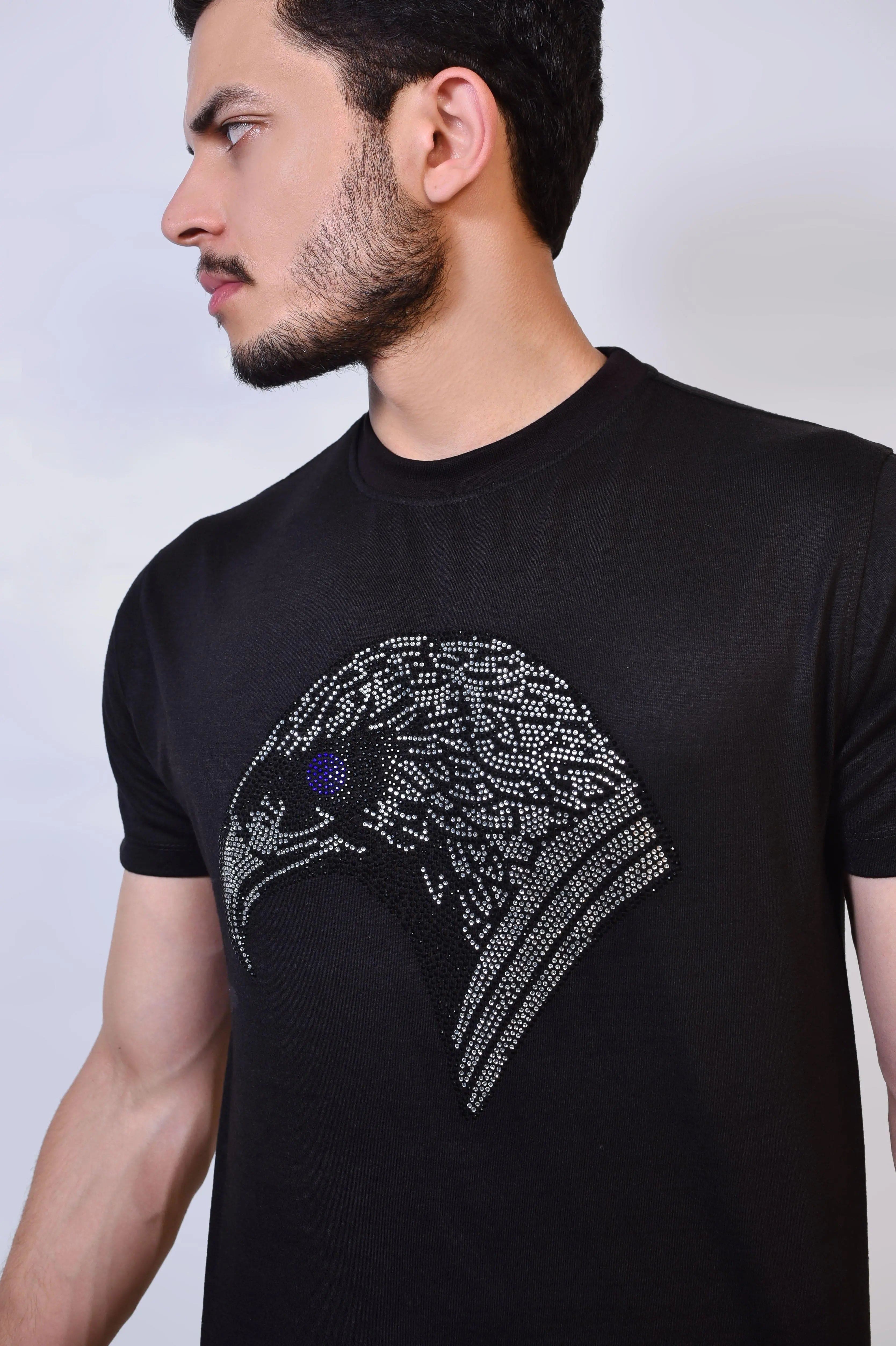 Rhinestone Eagle Twin Set - Flex Clothing