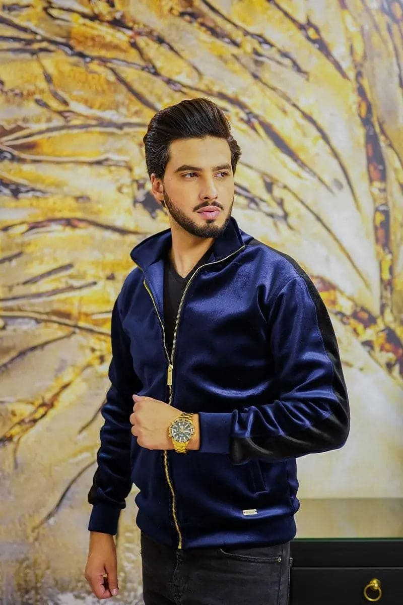 Royale Blue Luxe Jacket - Flex Clothing